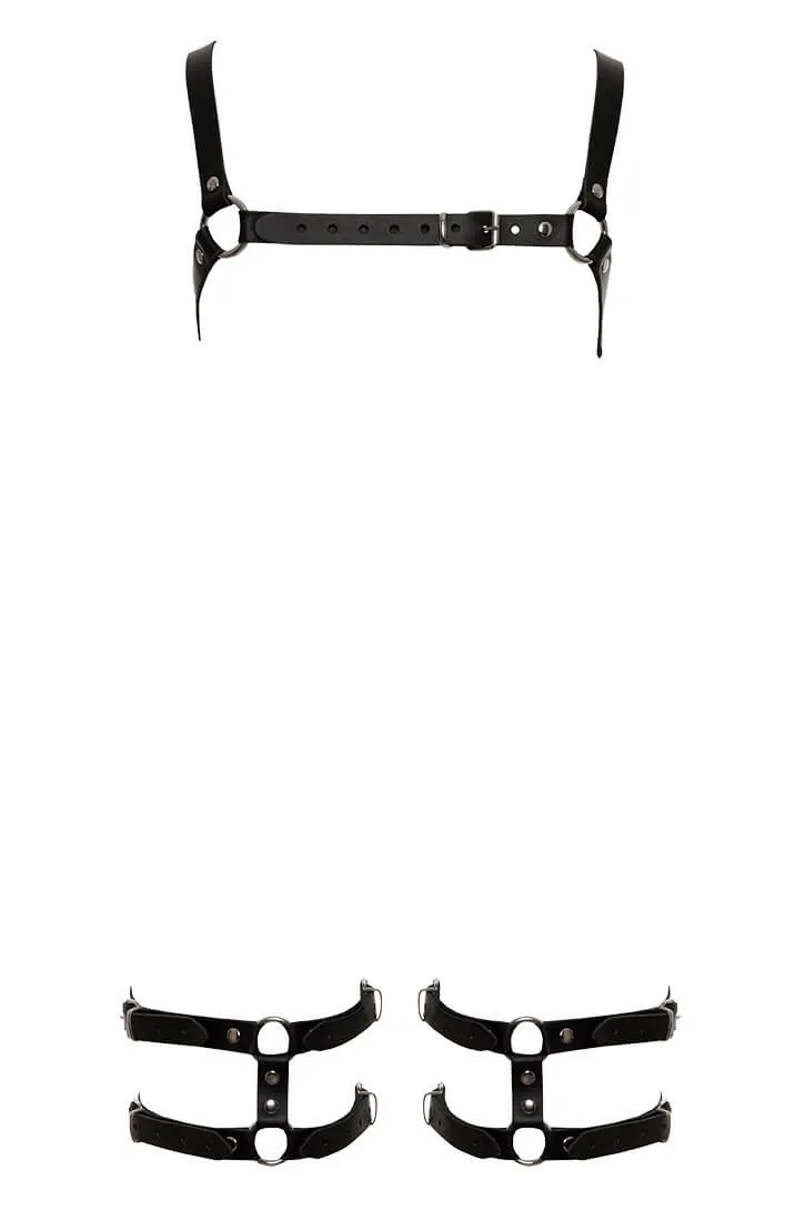 Leather body harness lingerie - New Beginnings