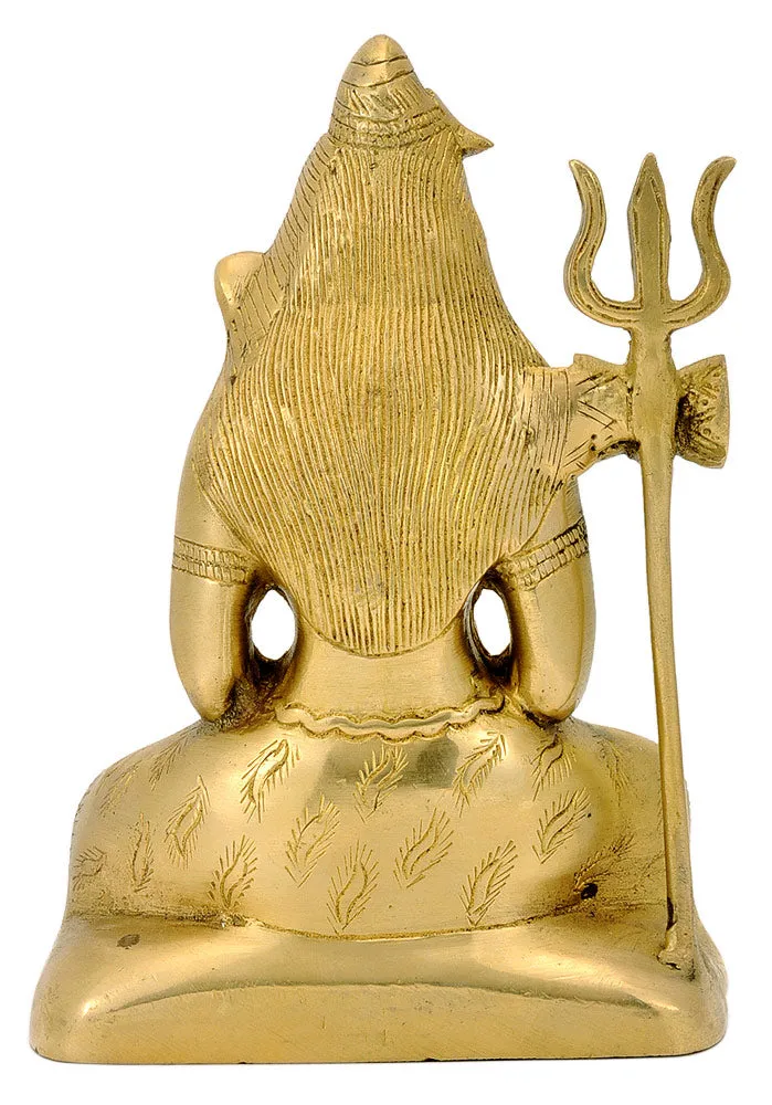 Mediating Lord Shiva Figurine