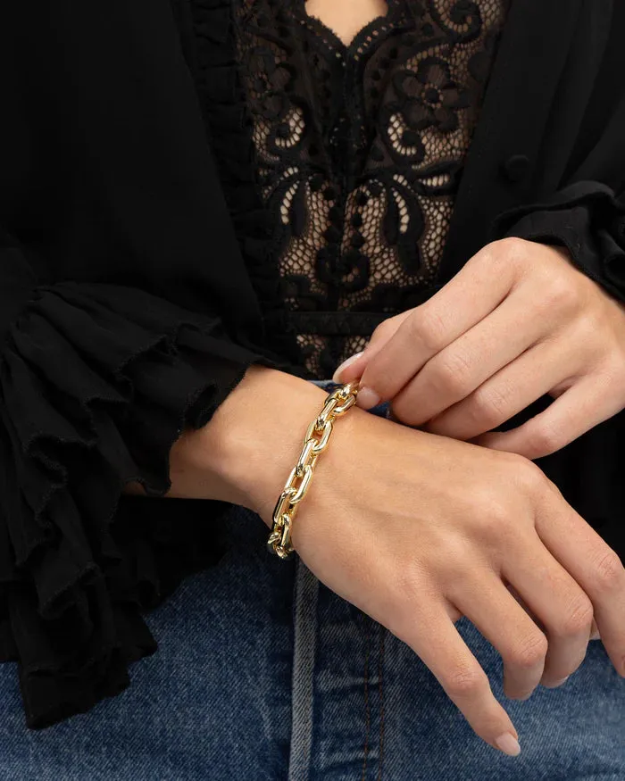 Melinda Maria Frankie Chain Bracelet