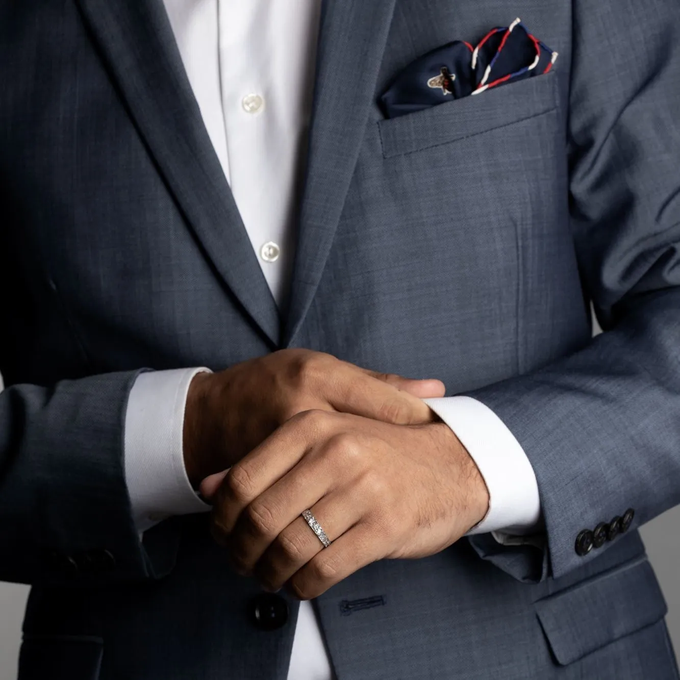 Men's wedding ring - MAGMA