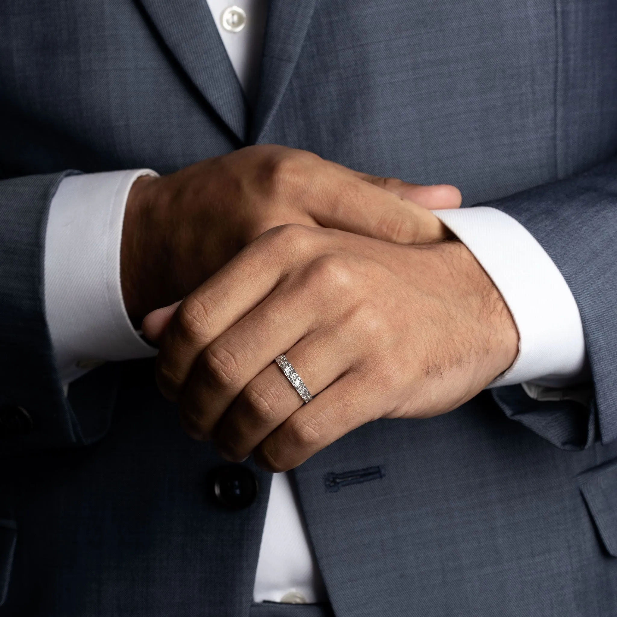 Men's wedding ring - MAGMA