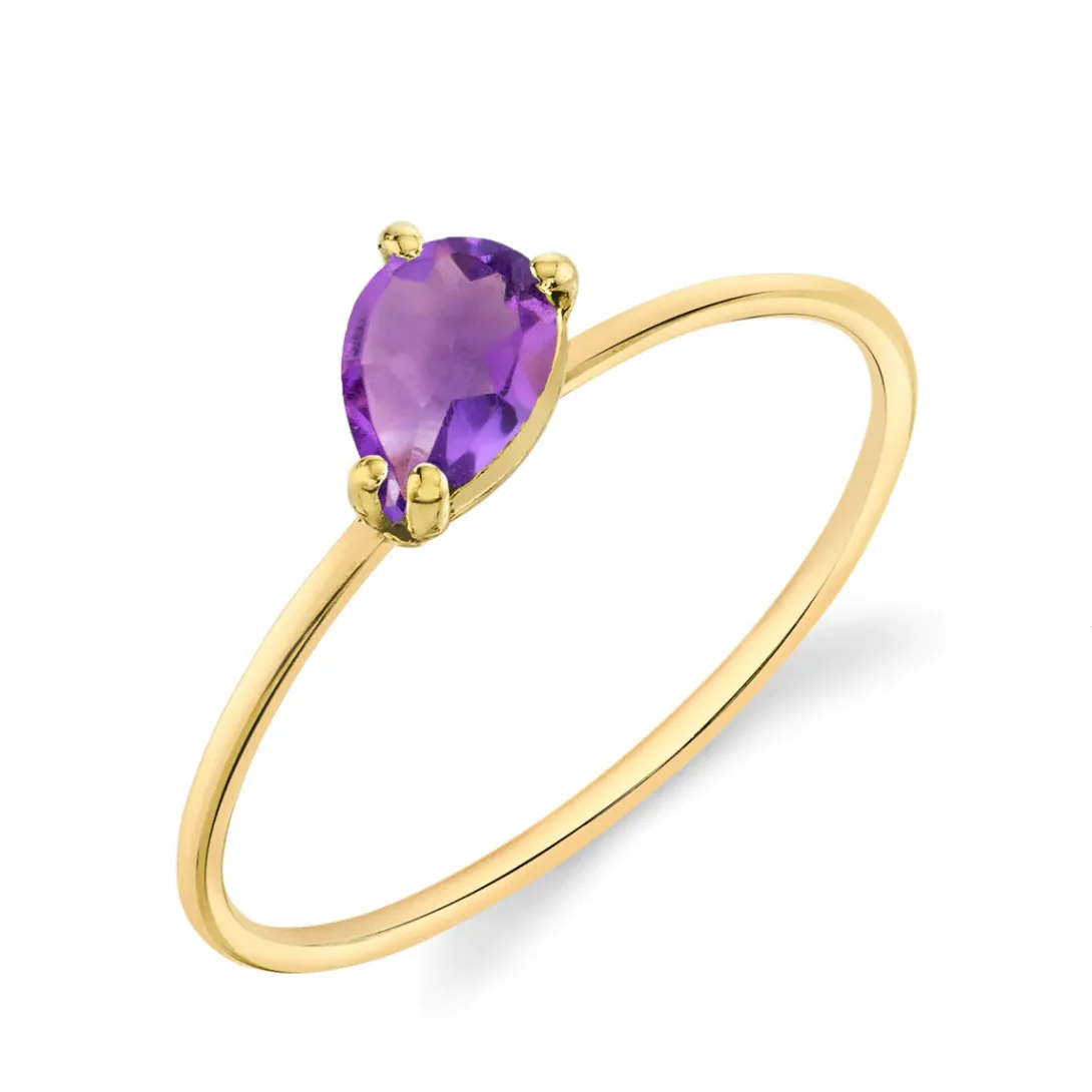 Mini Pear Stacking Ring
