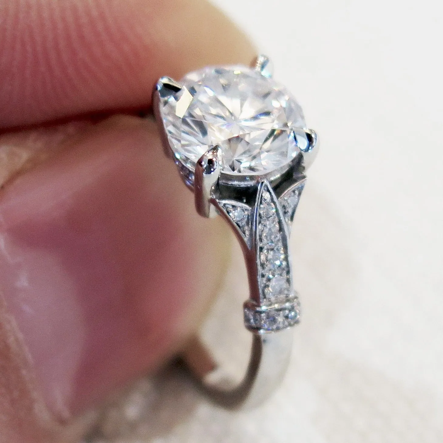 Minna Nature-Inspired 2ct Diamond Engagement Ring