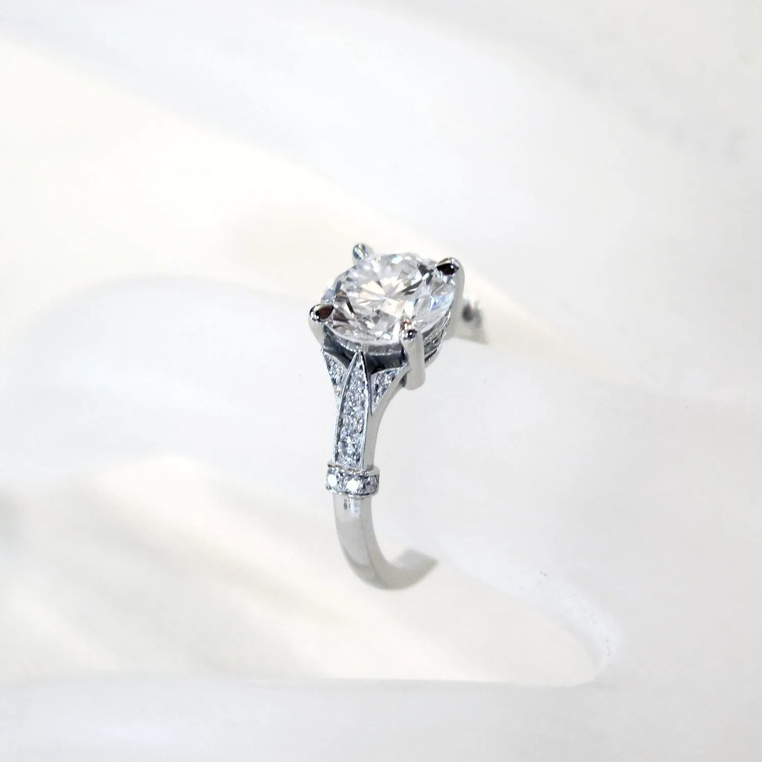Minna Nature-Inspired 2ct Diamond Engagement Ring