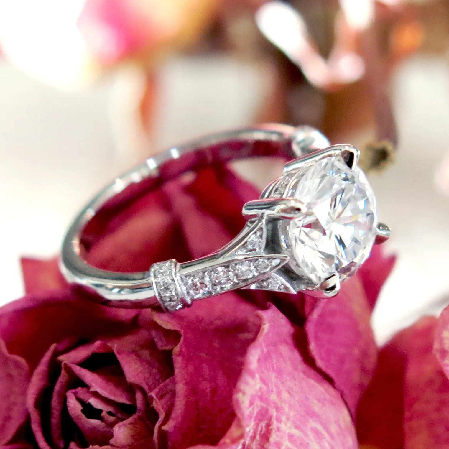 Minna Nature-Inspired 2ct Diamond Engagement Ring