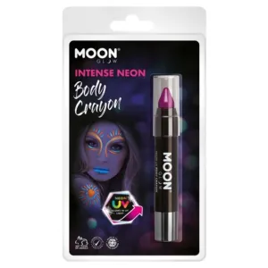 Moon Glow Intense Neon Uv Body Crayons, Purple