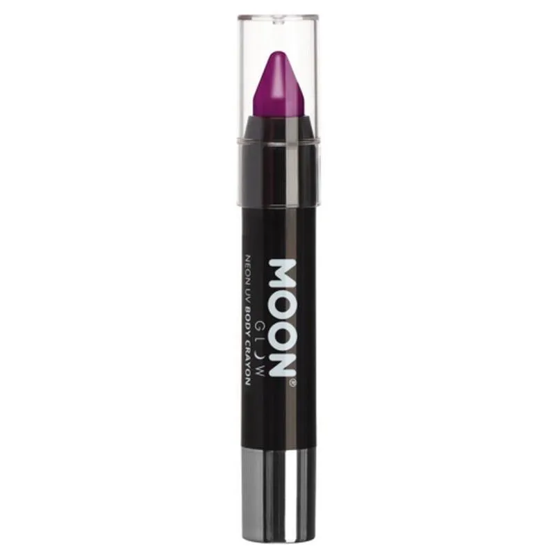 Moon Glow Intense Neon Uv Body Crayons, Purple