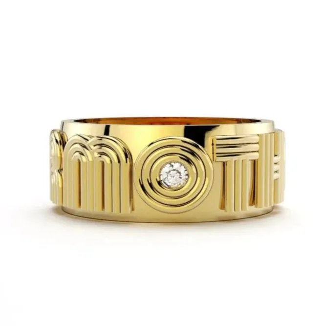 MOTHERFUCKER Band in Gold