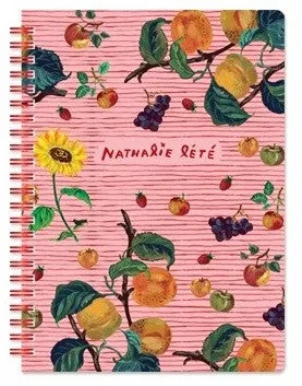 Nathalie Lete Twinring Grid Note - Pink