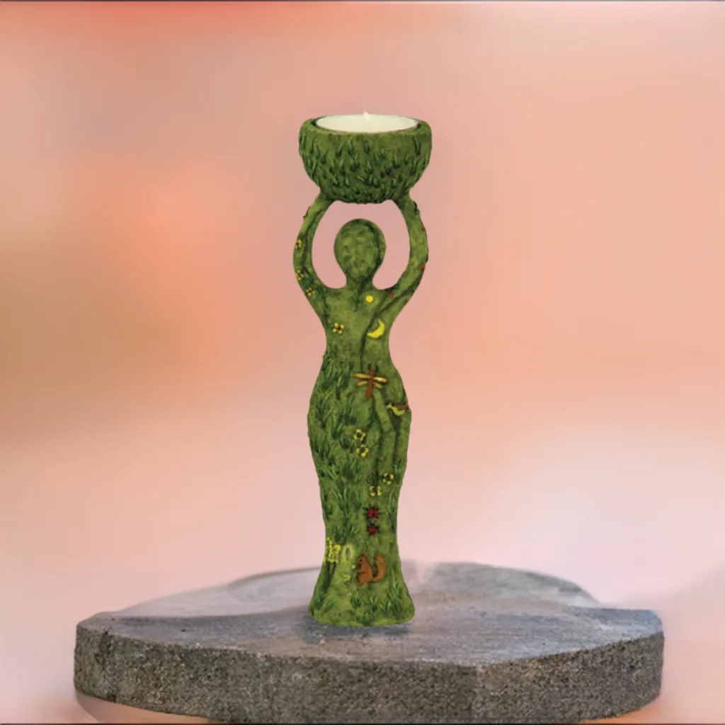 Nature Goddess T-Light Holder