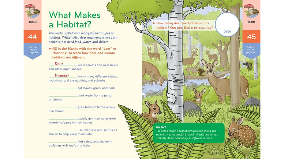 Nature Workbook (Ages 7-9)