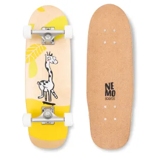 Nemo Boards Korkgrip Giraffe Nature Kid's Skateboard