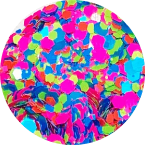 Neon-Fetti Glitter Mix