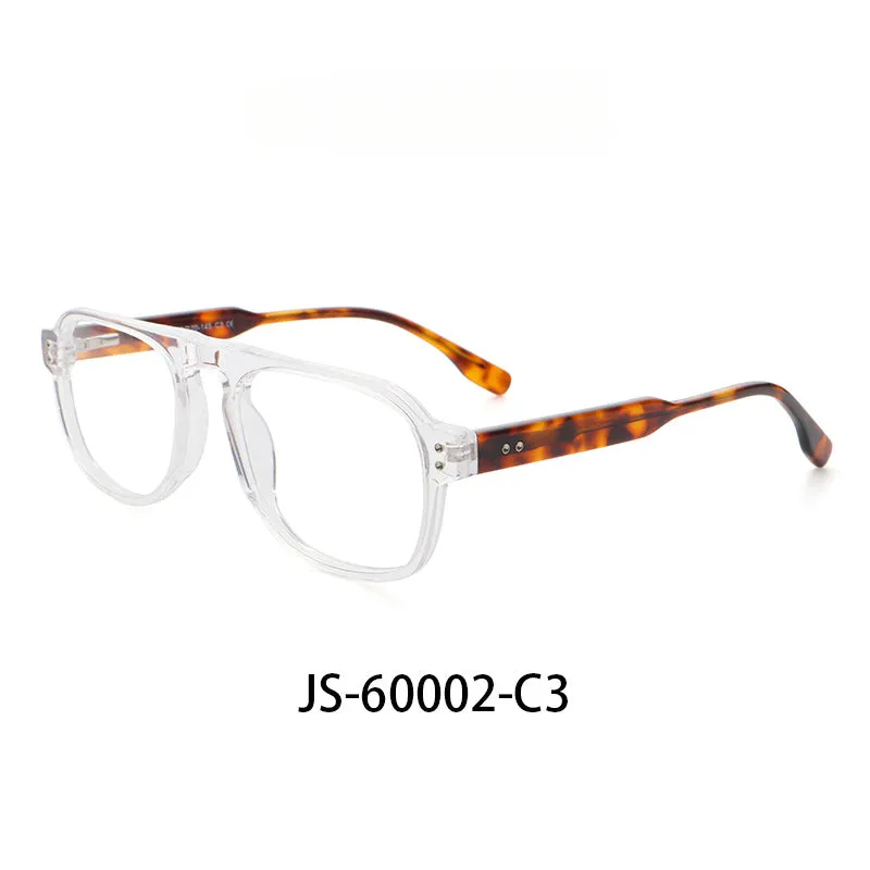 New plate frame retro glasses large frame 60002