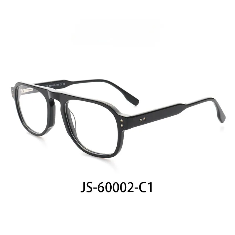 New plate frame retro glasses large frame 60002