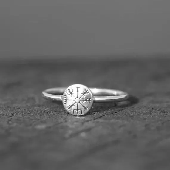 Odin Norse Viking Amulet Rune Retro Rings
