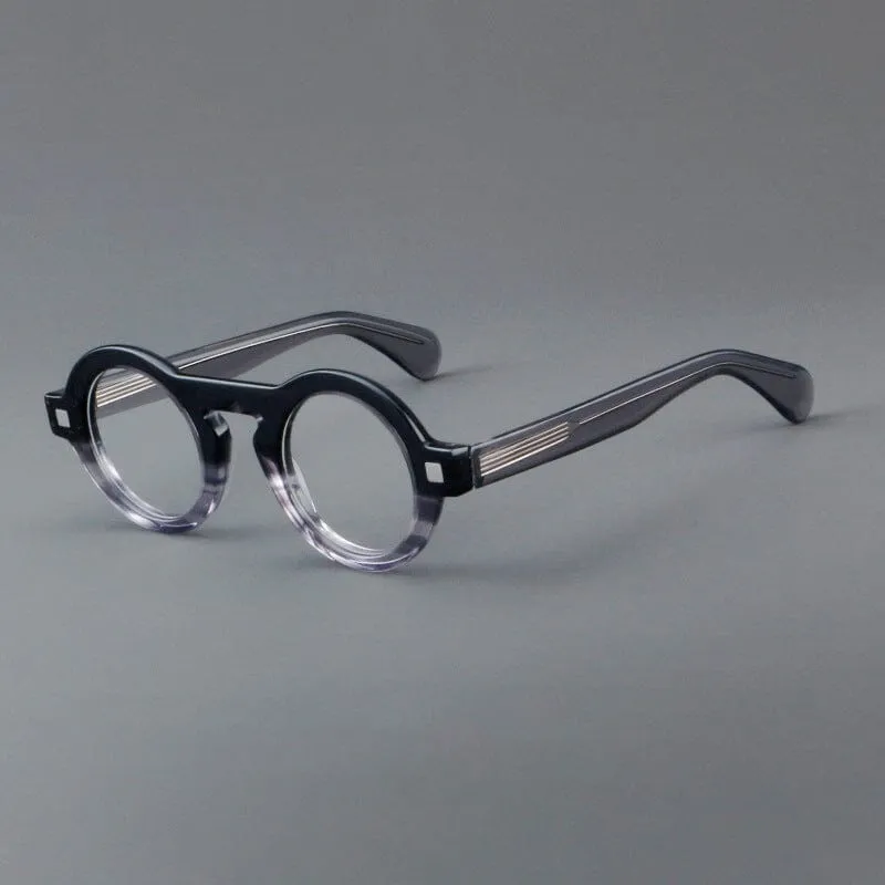 Odo Acetate Round Retro Glasses Frame