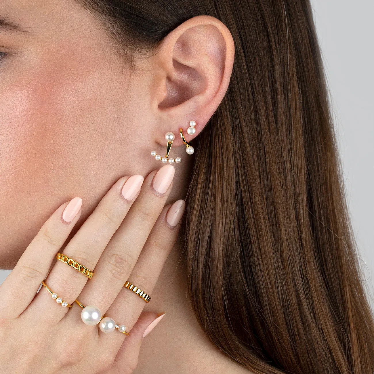 Open Pearl Ring