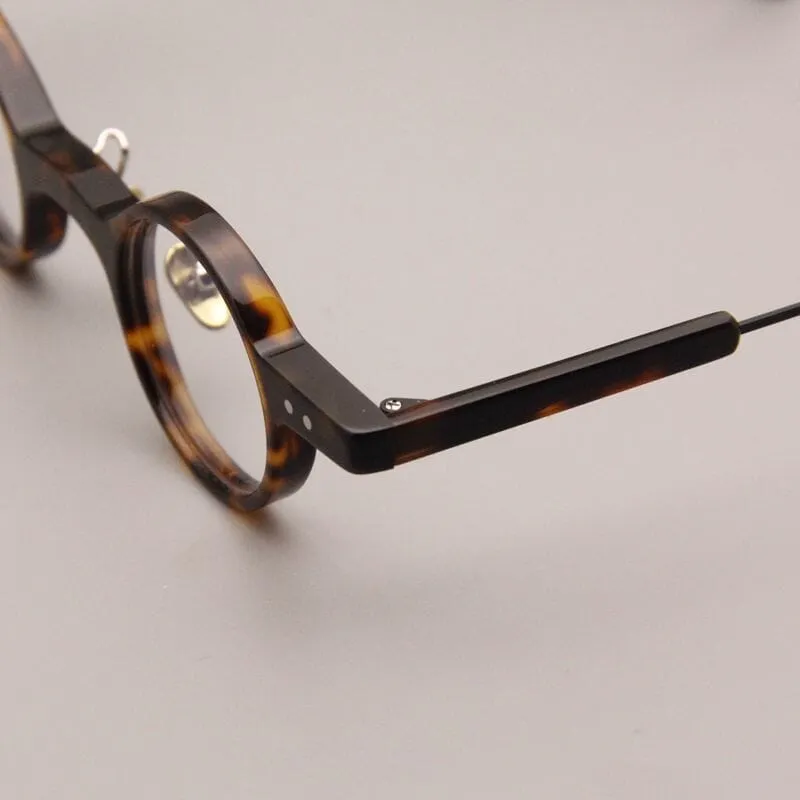 Orlin Retro Small Round Glasses Frame