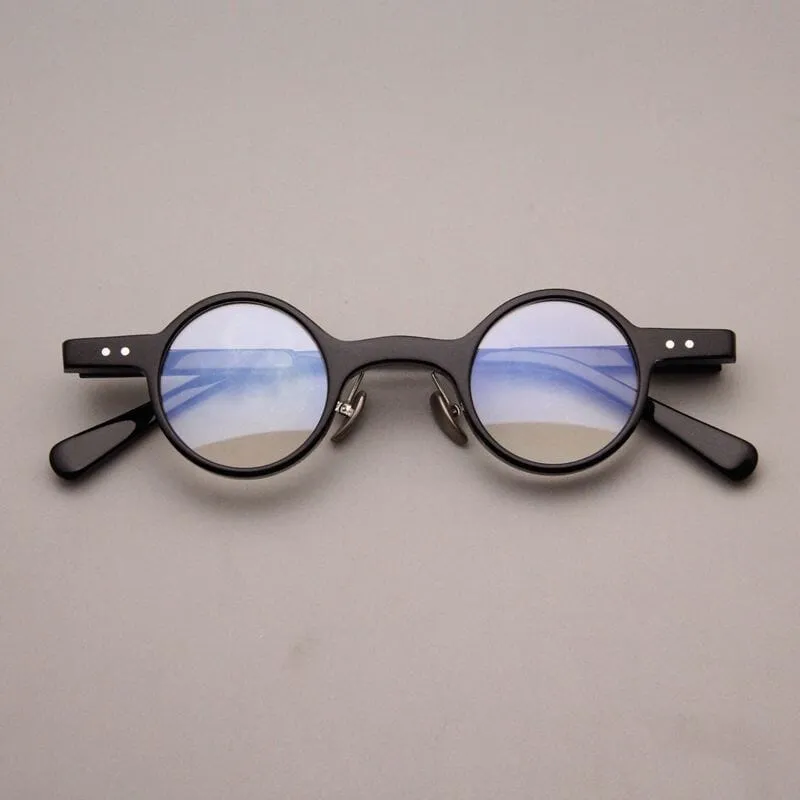 Orlin Retro Small Round Glasses Frame