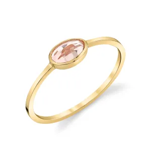 Oval Morganite RIng