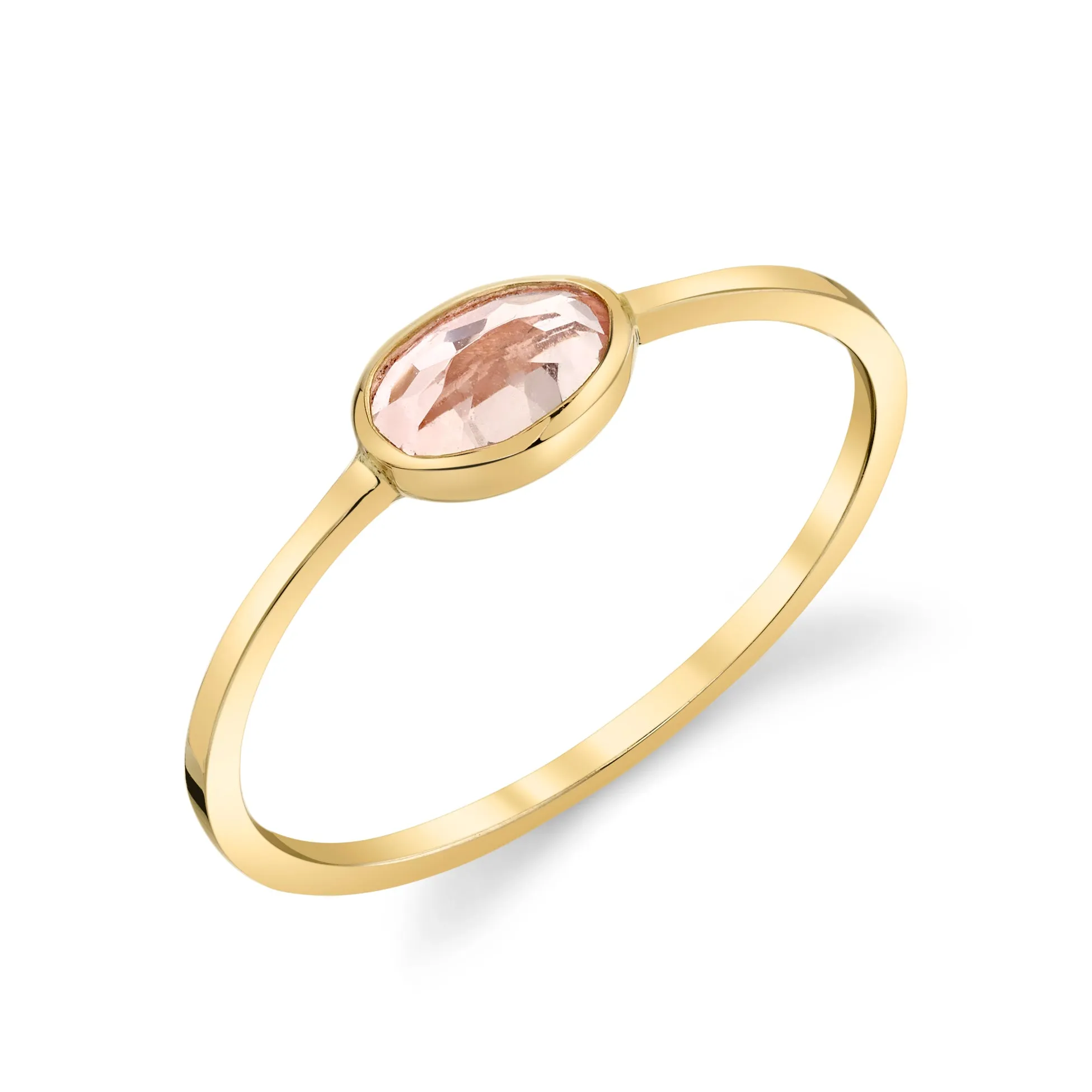 Oval Morganite RIng