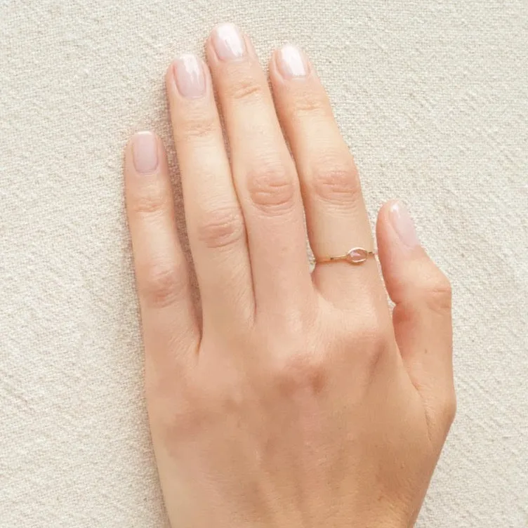 Oval Morganite RIng