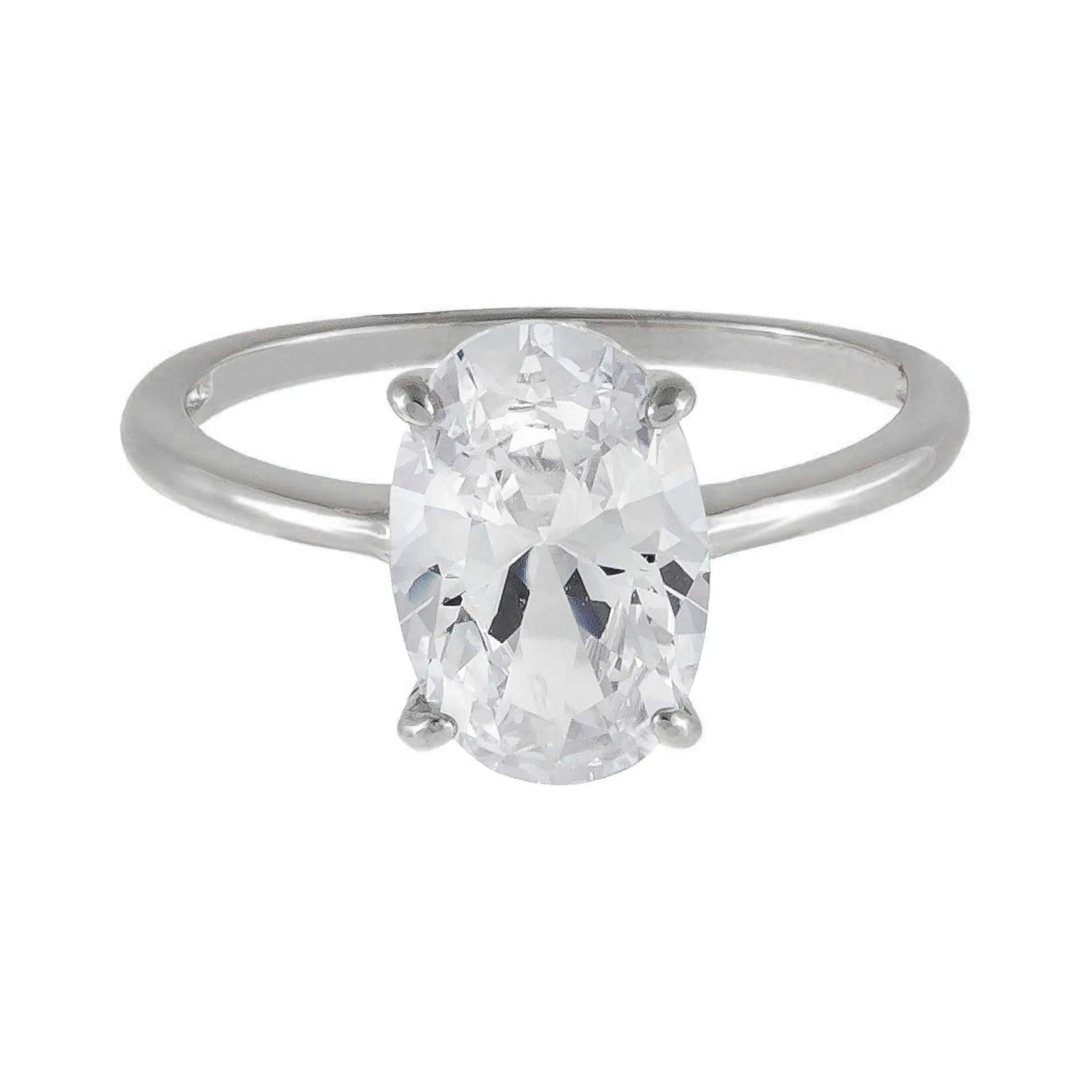 Oval Thin Travel Ring