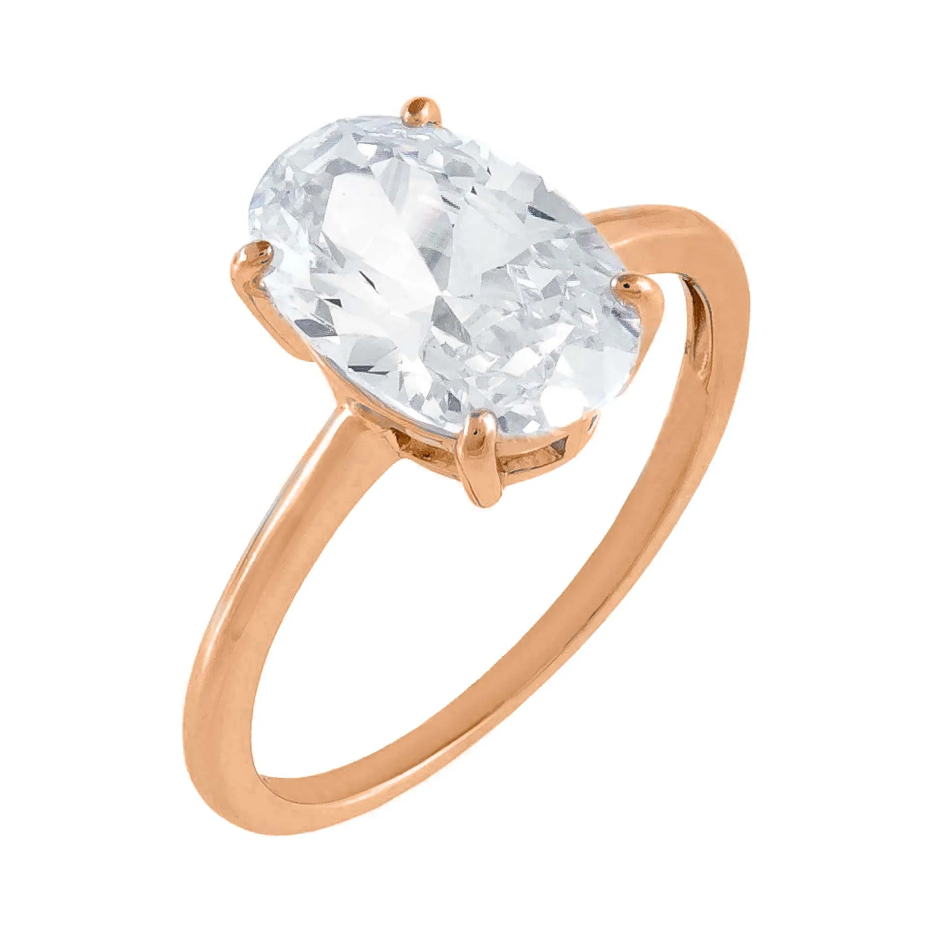 Oval Thin Travel Ring