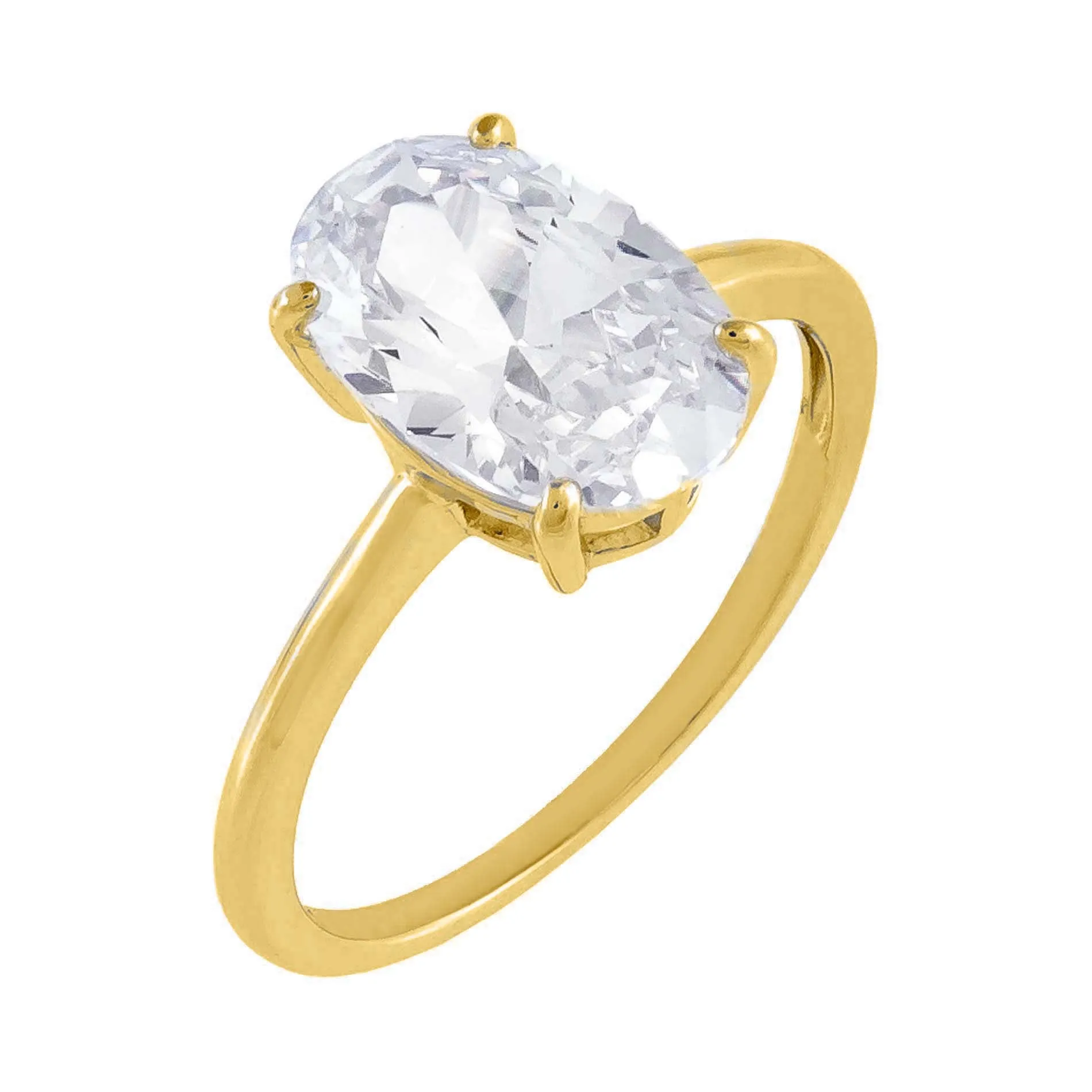 Oval Thin Travel Ring