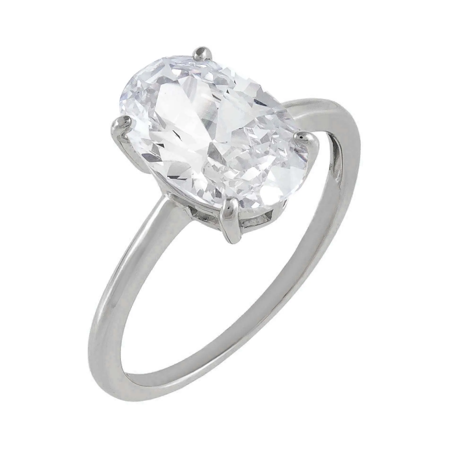 Oval Thin Travel Ring