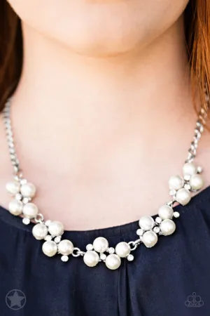 Paparazzi - Love Story -  White Pearl Necklace