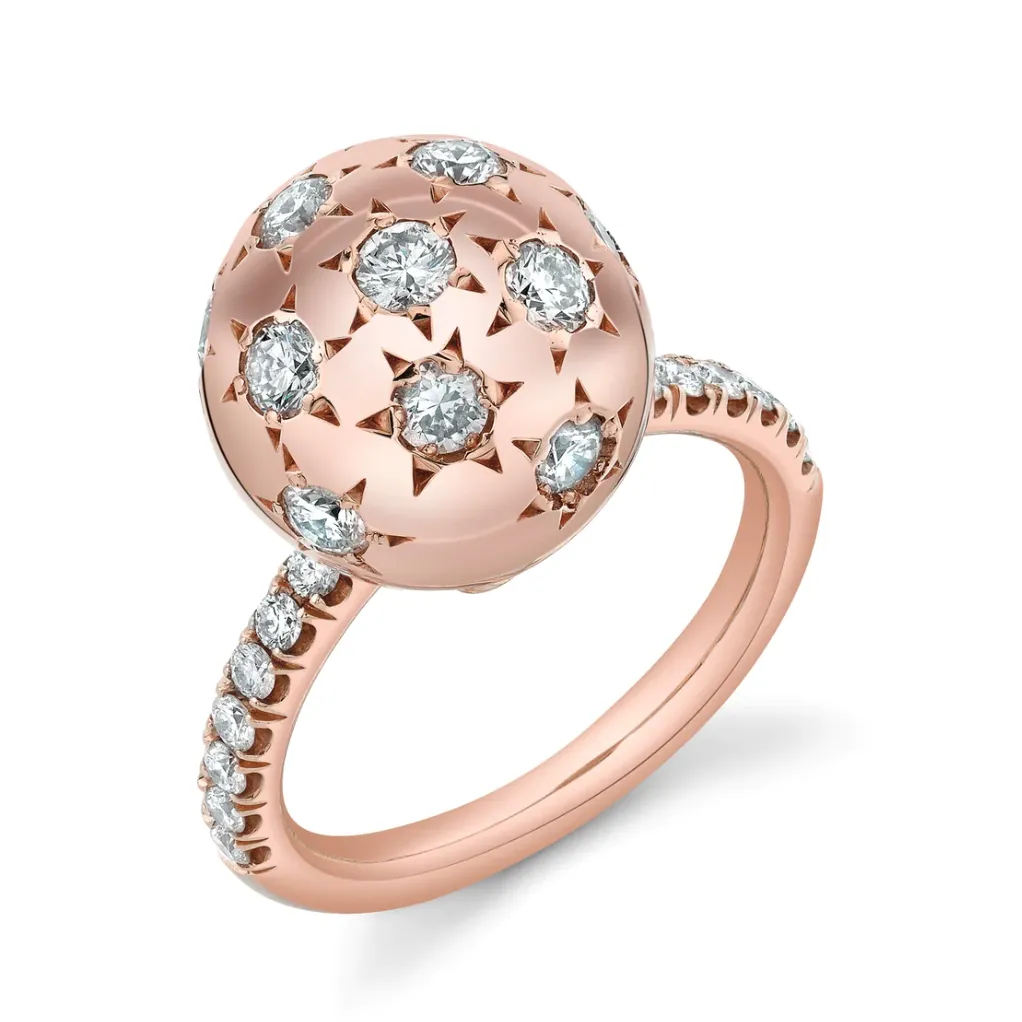 Pavé Diamond Ethel Ring