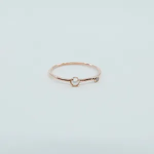 Pearl Duet Ring - Small