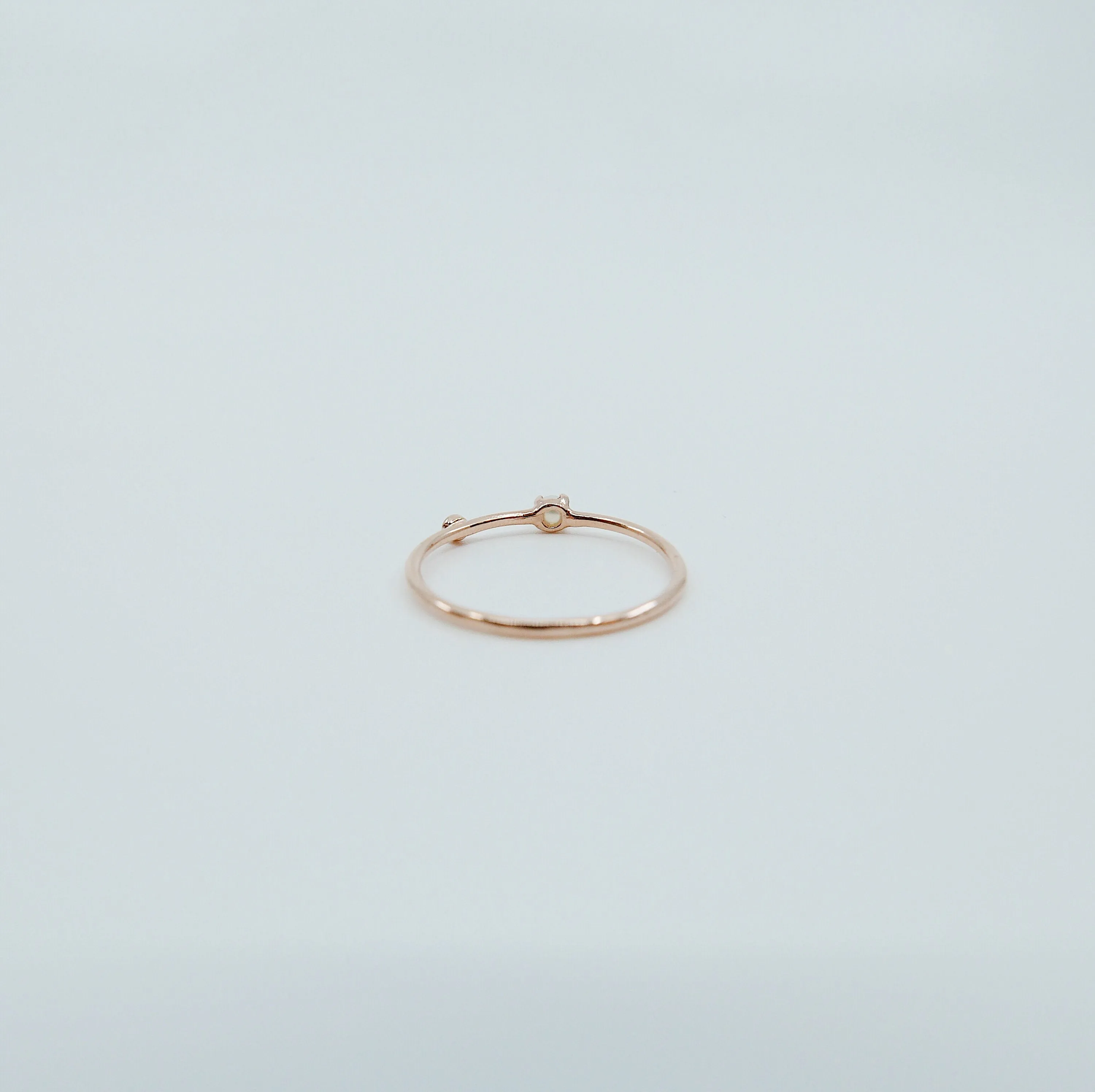 Pearl Duet Ring - Small