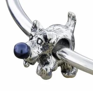Pearl Nose Puppy Bracelet Bead