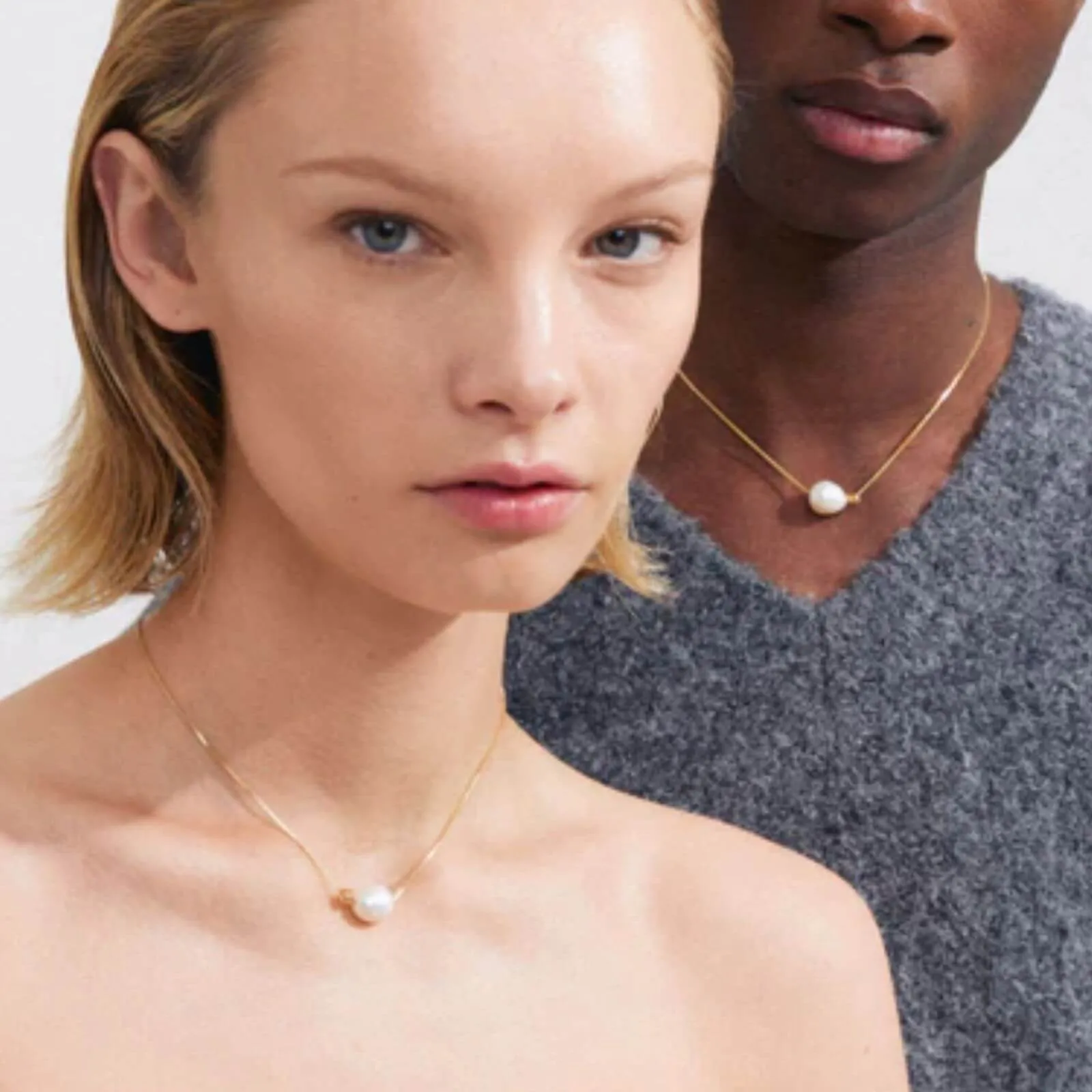 Pilgrim Trust Gold Pearl Necklace