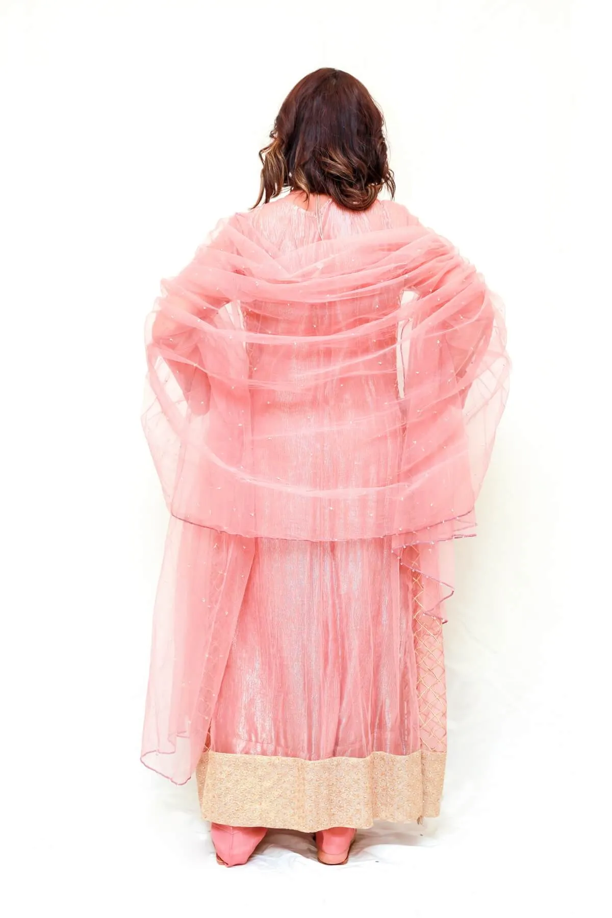 Pink Indian-Bollywood Bridal Suit
