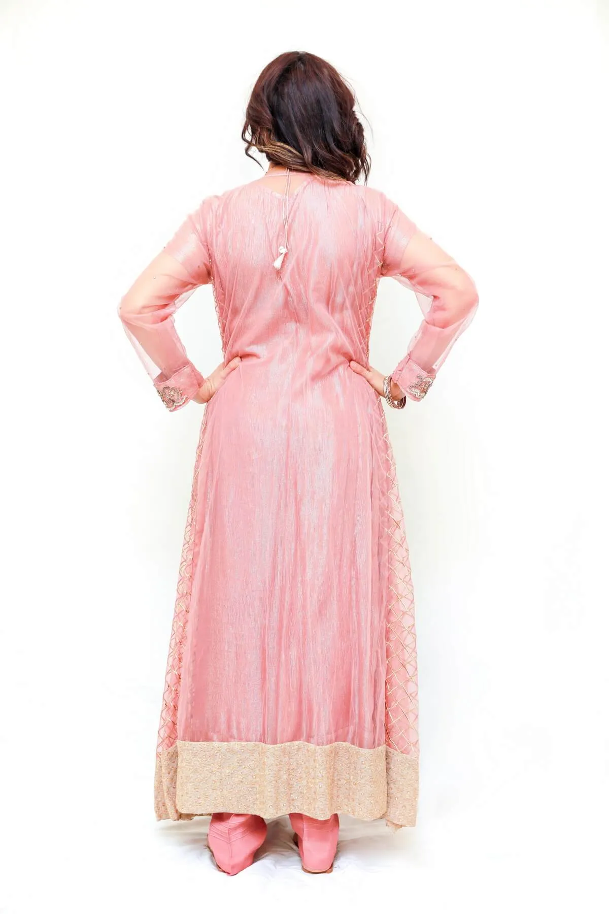 Pink Indian-Bollywood Bridal Suit