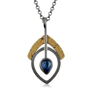 Pinnacle Leaf Pendant - Moonstone