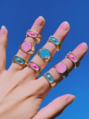 Planet Signet Rings