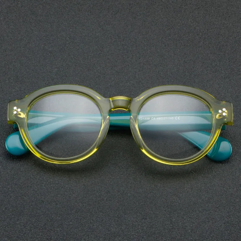 Plate glasses frame retro frame 1229