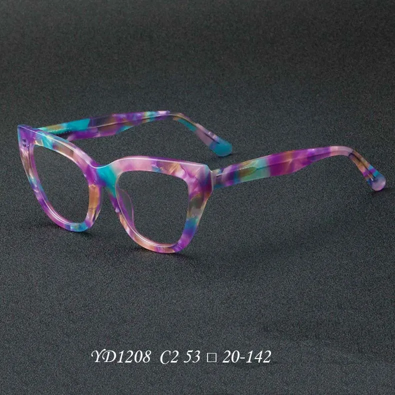 Plate glasses retro frames 1208