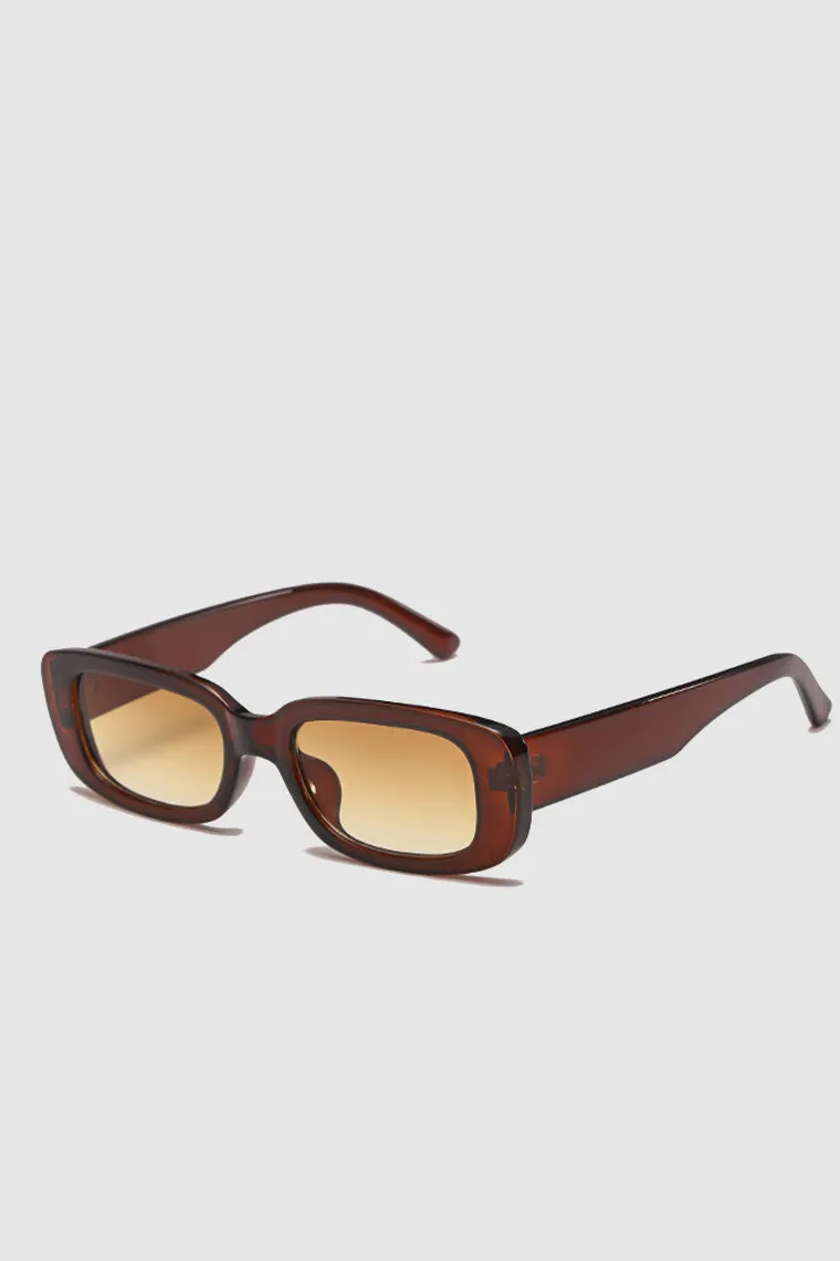PopBae Women's Retro Square Sunglasses In Tortoise