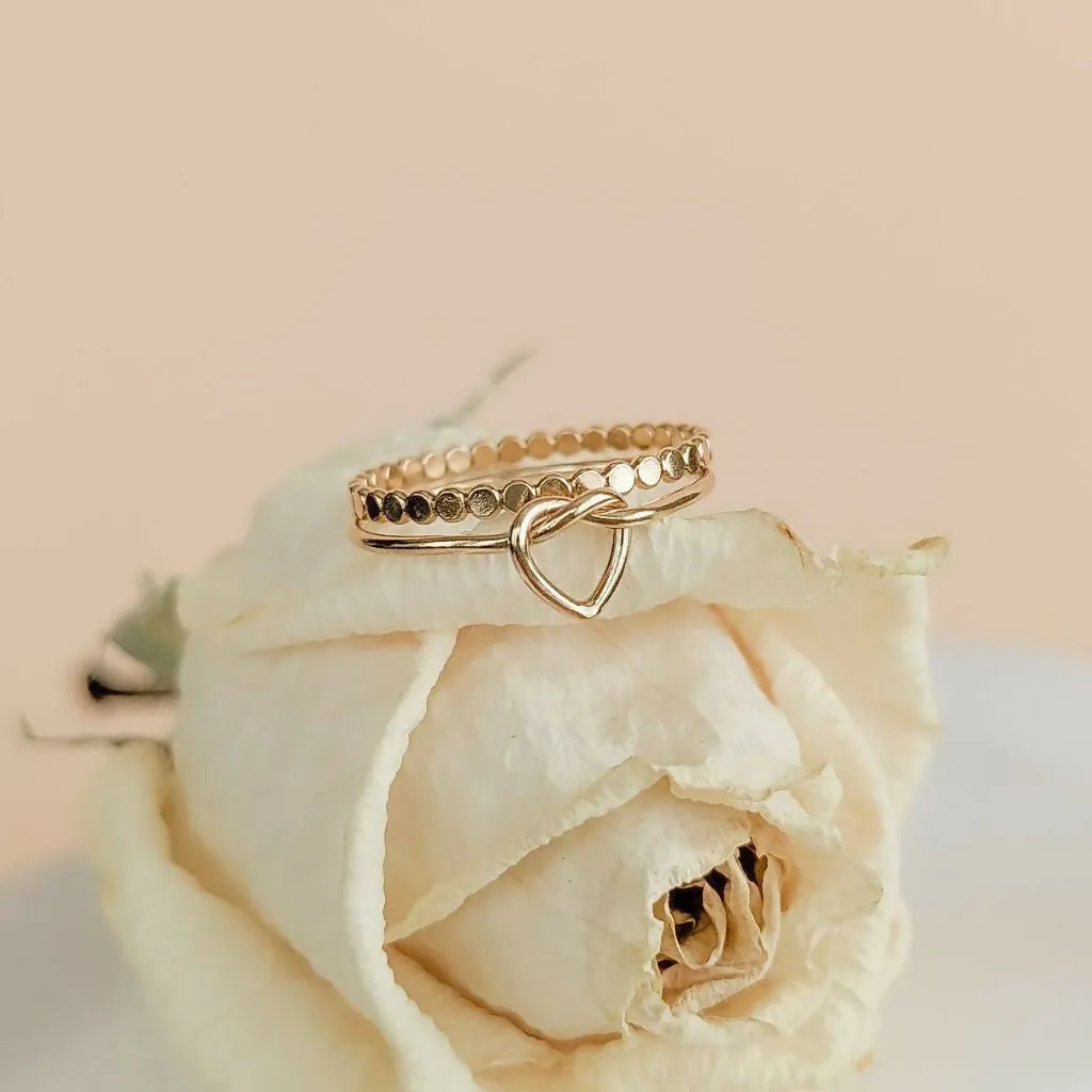Poppy Gold Fill Ring