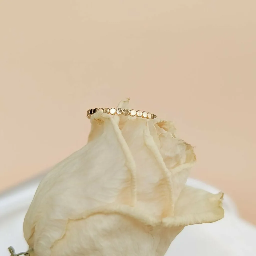 Poppy Gold Fill Ring