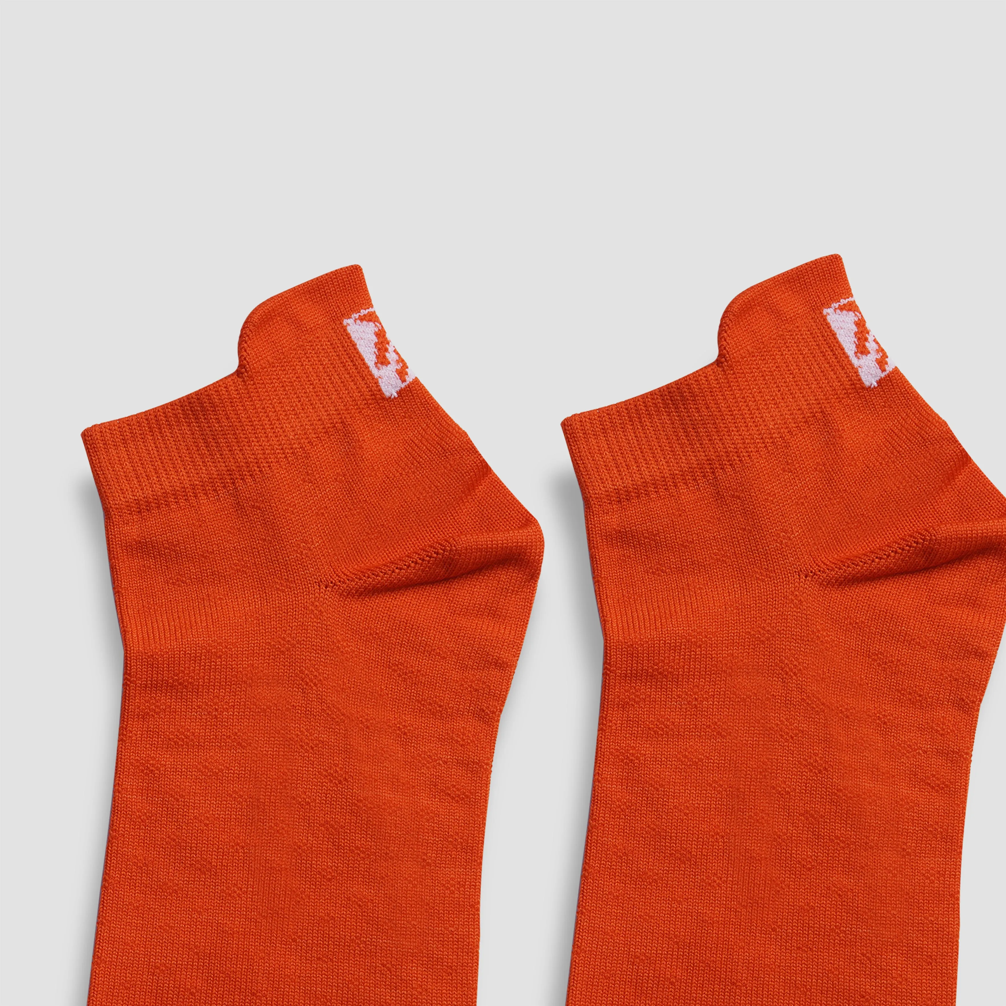 PowerCore Quarter Socks (Neon Orange)