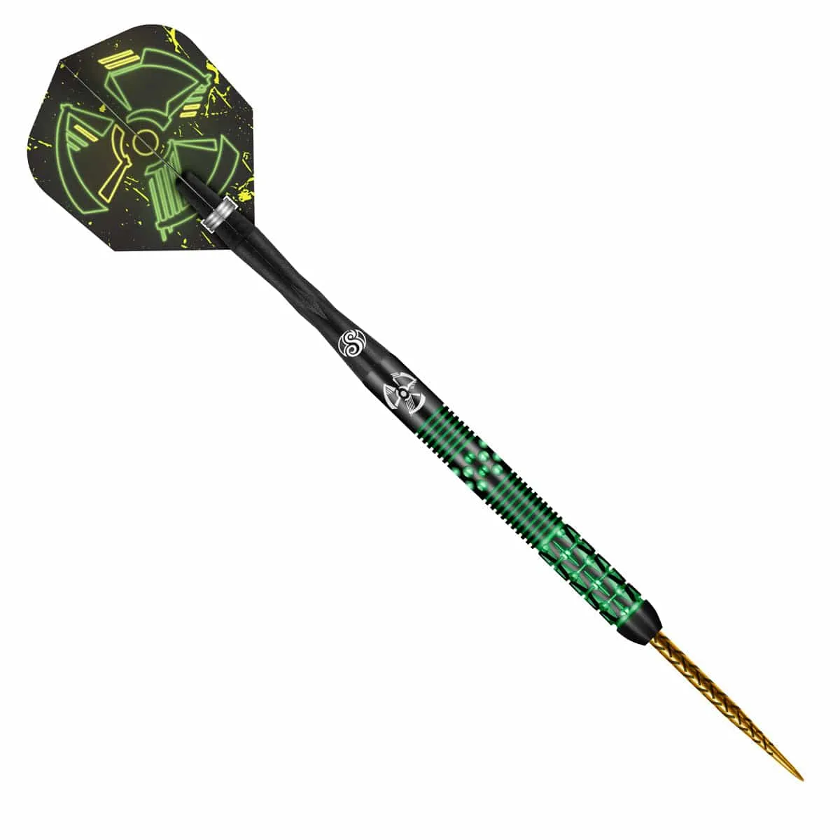 Pro Series–Stowe Buntz 2.0 Black Ti Steel Tip Dart Set-90% Tungsten Barrels