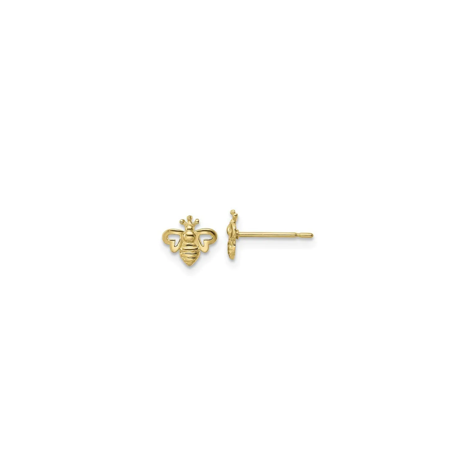Queen Bee Stud Earrings (14K)