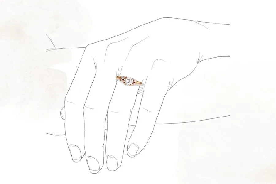 Quinn Lab Diamond Ring